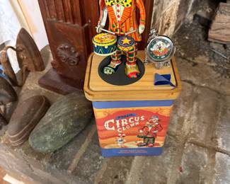Vintage metal clown