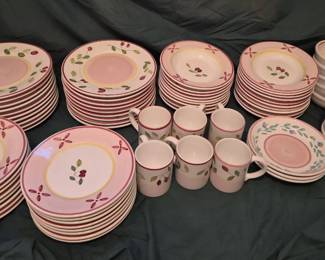 Caleca Italian Hand-Painted China Set