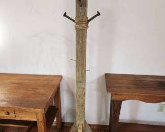 Rustic Coat Rack