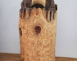 Bronco Bubba, The Superbowl Bear xxx11 by Chris Matson Red Feather Lakes, Co 1998