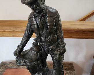 Cowboy Statue