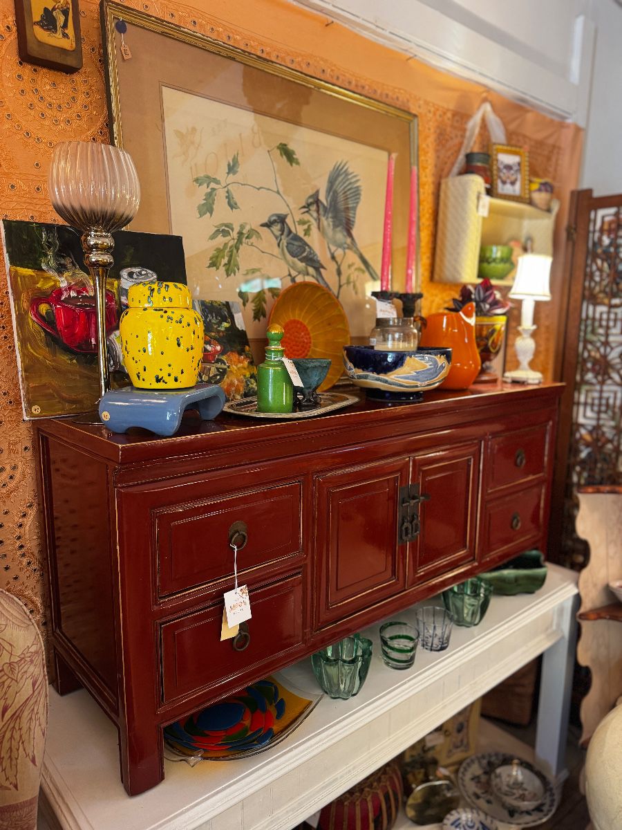 Vintage ceramics, vintage Italian bowls, platters, pewter platters, vintage glassware, vintage wall shelf
