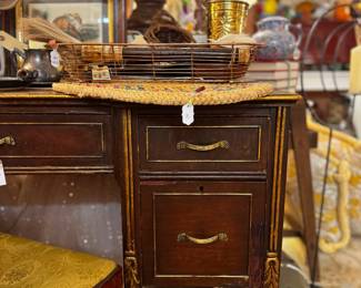 Antique neoclassical desk