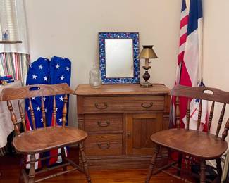 VINTAGE ACCENT CHAIRS