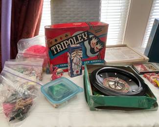 VINTAGE TOYS AND GAMES