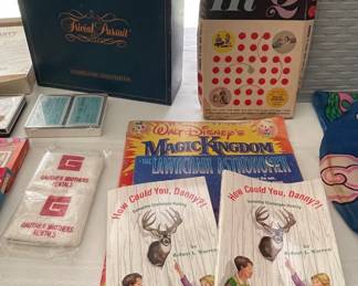 GAMES, KIDS BOOKS