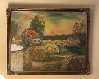 VINTAGE FRAMED ART