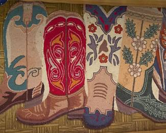 WESTERN BOOT RUG