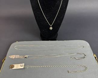 Sterling Silver Necklace Collection  111.54g