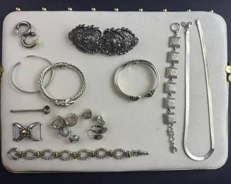 Premier Designs  Mixed Costume Jewelry Lot Bracelets Necklace Earrings Brooch