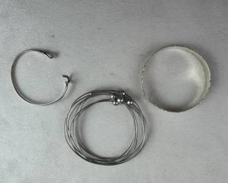 Sterling Silver Bracelet collection 45g