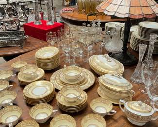 Minton “Grasmere Gold” china