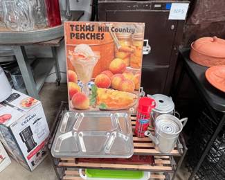 metal army food trays