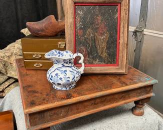 antique retablo painting