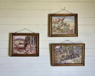 VINTAGE WILDLIFE ART