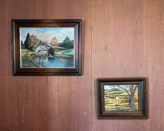FRAMED SIGNED ART