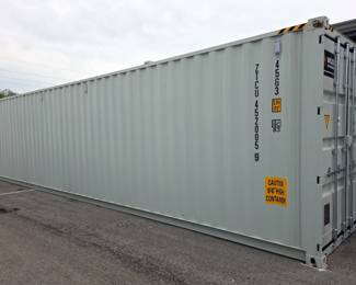 2026 ZHW 40' High Cube Multi-Door Container ZTCU4520059, Unused 