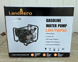 2026 LandHonor LDH-TWP80 Water Pump, Unused