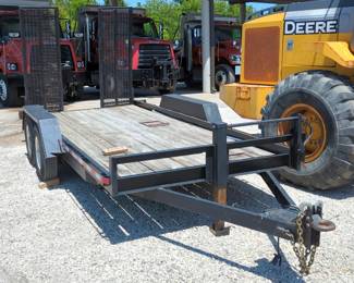 1996 Star Tandem Axle Equipment Trailer, VIN# 13YFS1621TC062432, Kansas Title