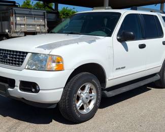 2005 Ford Explorer SUV, VIN# 1FMZU73W05UB47838, Miles Showing On Odometer 56863, Kansas Title