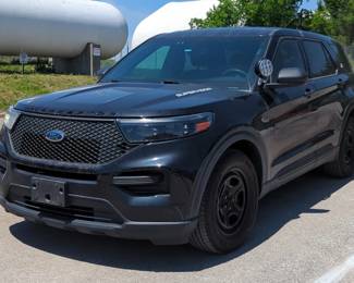 2020 Ford Explorer SUV, VIN# 1FM5K8AC0LGC10421, Miles Showing On Odometer 85521, Kansas Title