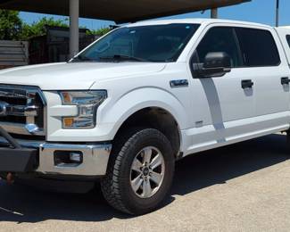  2016 Ford F-150 XLT Super Crew Pickup Truck, VIN# 1FTEW1EG9GKE18880, Mileage Showing On Odometer 101682, Kansas Title
