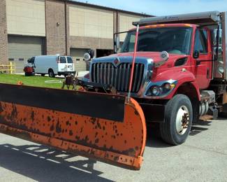 2017 International WorkStar 7400 SFA 4x2 Truck, VIN# 1HTWDSTR9HH691954, Miles Showing On Odometer 23414, Kansas Title