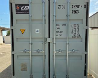 2026 ZHW 40' High Cube Multi-Door Container ZTCU4520188, Unused 