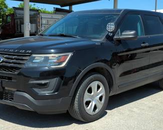 2018 Ford Interceptor SUV, VIN# 1FM5K8AT5JGB58913, Miles Showing On Odometer 156620, Kansas Title
