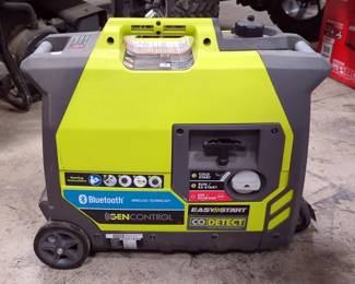 Ryobi Bluetooth Inverter Gasoline Generator, 2300 Watts, Model RYi2322VNM 