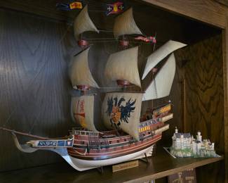 Spanish Galleon -Ship Plastic Kit 1:96 Model 05620 Revell