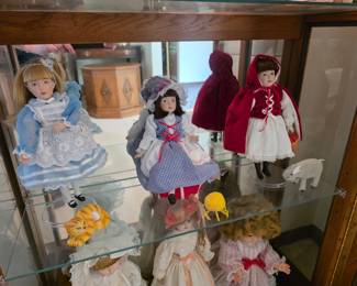 The Danbury Mint Storybook Porcelain Doll Collection