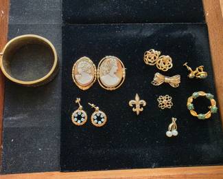 Gold filled jewelry. 