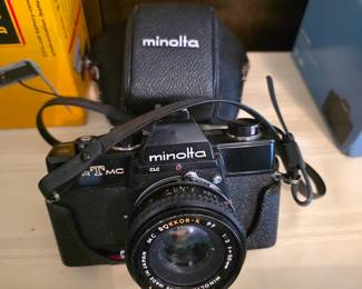 Minolta SRT MC 35mm SLR Film Camera