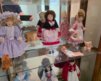 The Danbury Mint Storybook Porcelain Doll Collection