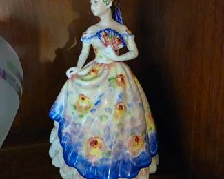 Royal Doulton Figurine Rosemary HN3698, Seaway China Co Commission 1995 