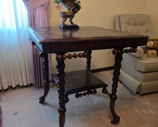 Victorian style table, antique 