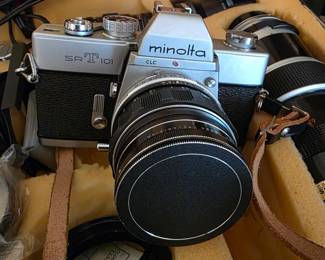 Minolta SRT-101 35mm Film Camera Vintage