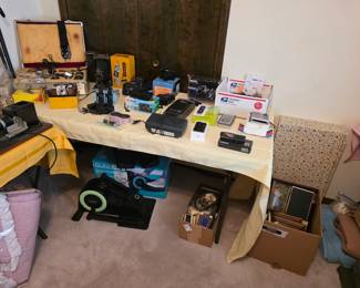 Vintage camera equipment!