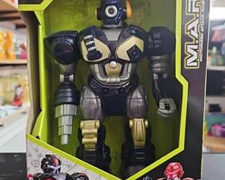 Cybotronix M.A.R.S. Motorized Attack Robot Action Figure