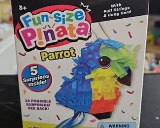 Fun-Size Piñata Parrot with Surprises Inside