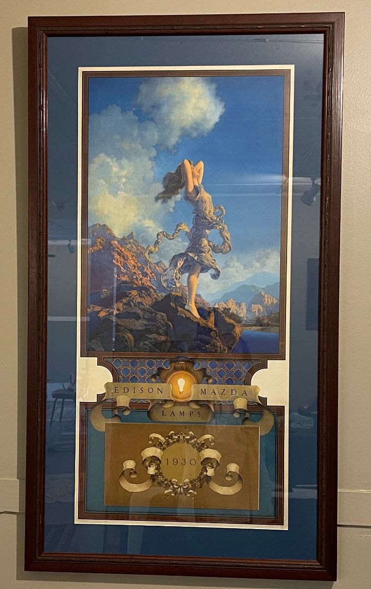 Maxfield Parrish "Ecstasy" Original Print