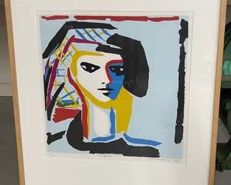 Alfred Zalce Screenprint