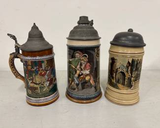 Vintage Metlach Steins