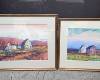 George Renouard Watercolors