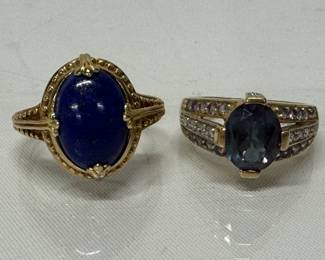 Sample of Estate Gold Jewelry