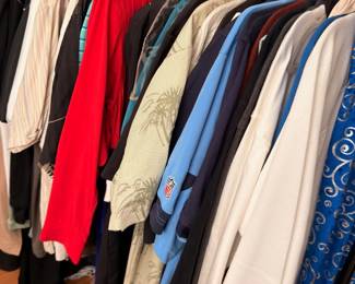 Clothing Rack Shirts Jackets Coats Hangers Mens Womens Apparel Wardrobe Lot