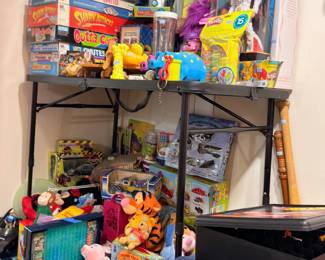 Toys Games Stuffed Animals Action Figures Board Games Collection Kids Lot Vintage