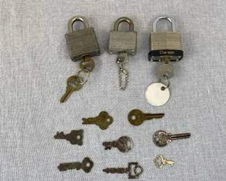 Old Keys And Lock Sets