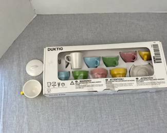 IKEA Duktig Tea Set Children, Ceramic